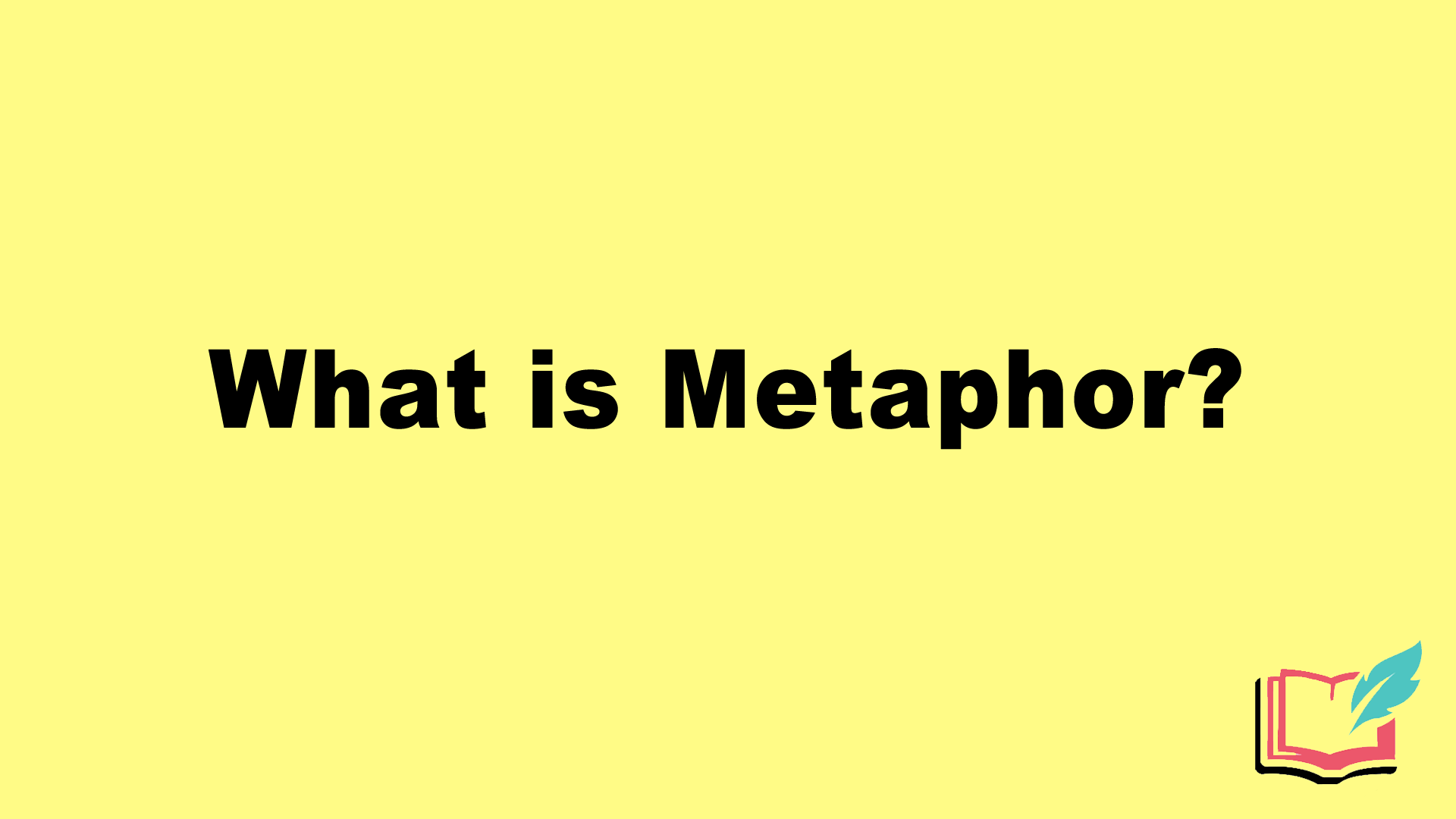 Metaphor: definition, types, and examples - Writer
