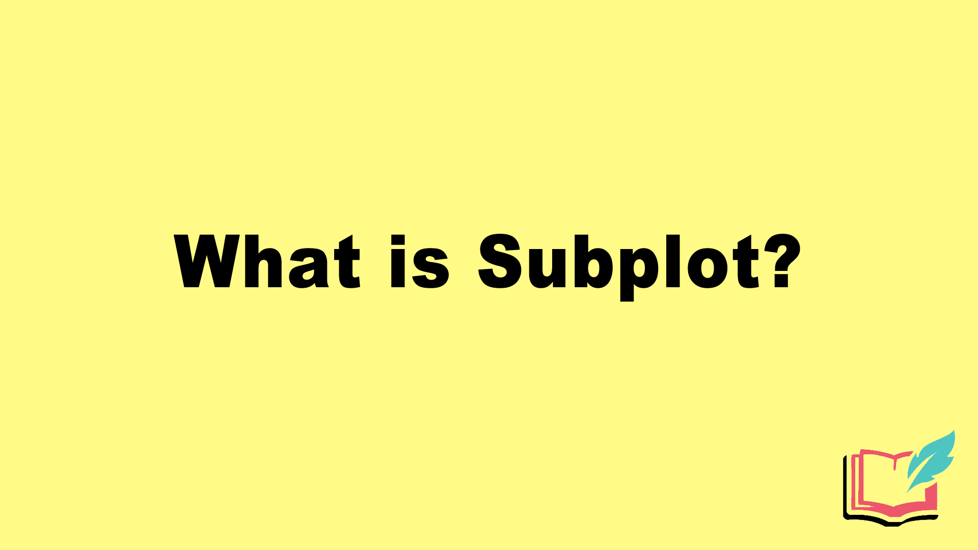 subplot meaning in english